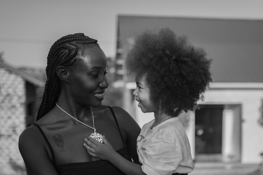 A mother and child together